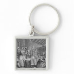 A Harlot's Progress, plate IV Key Chain