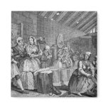 A Harlot's Progress, plate IV Magnets