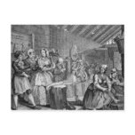 A Harlot's Progress, plate IV Post Cards