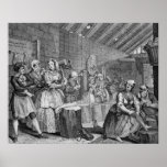 A Harlot's Progress, plate IV Posters