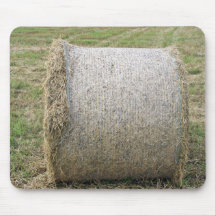 A Hay bale Mouse Pad