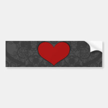 A Heart II Bumper Stickers
