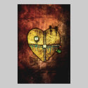 A Heart Less Broken Gothic Art Poster posters