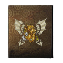 A Heart to Take Flight Orange iPad Case