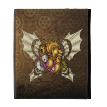 A Heart to Take Flight Pink iPad Case
