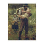 A Heavy Burden Post Card