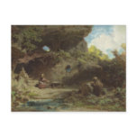 A Hermit in the Mountains Postcard