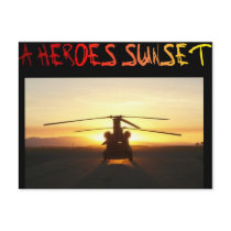 A Heroes Sunset postcards by Proud_Army_Wife1977 A Heroes Sunset postcards