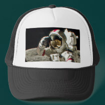 A Hero's Salute From Apollo 17 hats