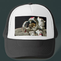 A Hero's Salute From Apollo 17 hats