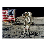 A Hero's Salute From Apollo 17 Post Cards