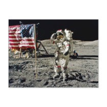 A Hero's Salute From Apollo 17 Post Cards