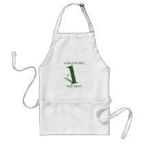 A Hole In One Golf Ball Apron