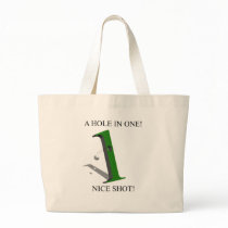 A Hole In One Golf Ball Bag