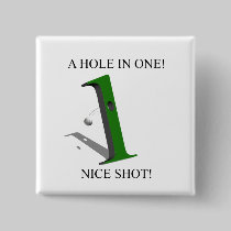 A Hole In One Golf Ball buttons