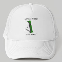 A Hole In One Golf Ball hats
