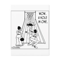 A Hole In One! Post Cards