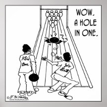 A Hole In One! Print
