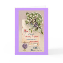 Una Pascua santa tarjetas