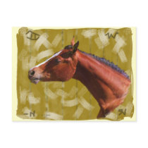 A Horse, Of Course!...Postcard. by 777Images A Horse, Of Course!...Postcard.