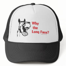 A horse walks into a bar... mesh hat