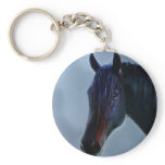 A horses curiosity key chain