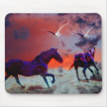 A horses time to go mouse pad