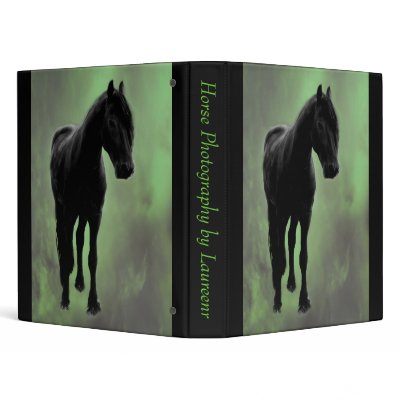 A horses tranquility vinyl binder by laureenr