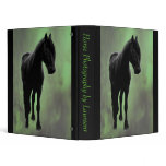 A horses tranquility vinyl binder