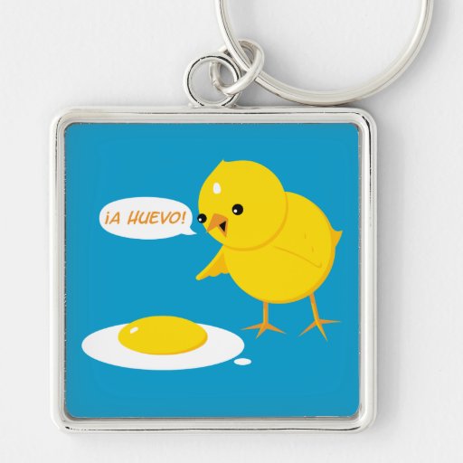 ¡A Huevo! Keychain
