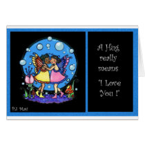 A Hug cards
