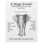 A Huge Event - Elephant flyers