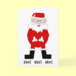 A Humorous Christmas Card Father Christmas