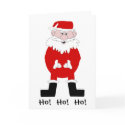 A Humorous Christmas Card Father Christmas