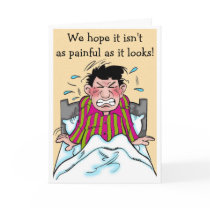 A Humorous Get Well Card Patient