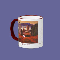 "A ... into the Valley" mugs