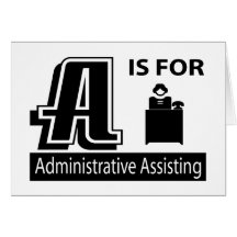 A Is For Administrative Assisting Cards