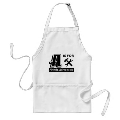 A Is For Aircraft Maintenance Apron by busybees