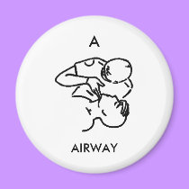 A is for AIRWAY - magnet magnets
