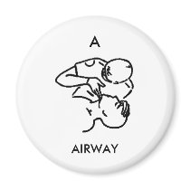 A is for AIRWAY - magnet