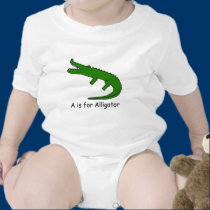 A is for Alligator t-shirts