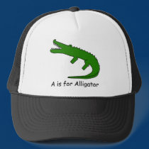 A is for Alligator hats