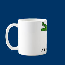 A is for Alligator mugs