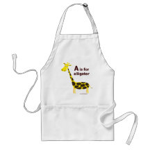 A IS FOR ALLIGATOR T-SHIRTS AND GIFTS APRONS