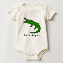 A is for Alligator t-shirts