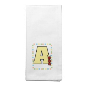 A is for Ant Napkin