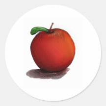 A is for Apple Stickers