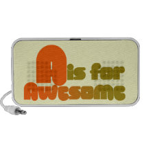 A is for Awesome speakers