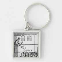 A Jesuit Preaching Against Our Bible Key Chain