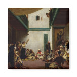 A Jewish wedding in Morocco, 1841 Refrigerator Magnet